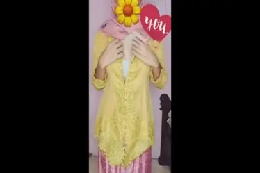 Ukhti Kebaya Pink Live Streaming Menggoda Sange